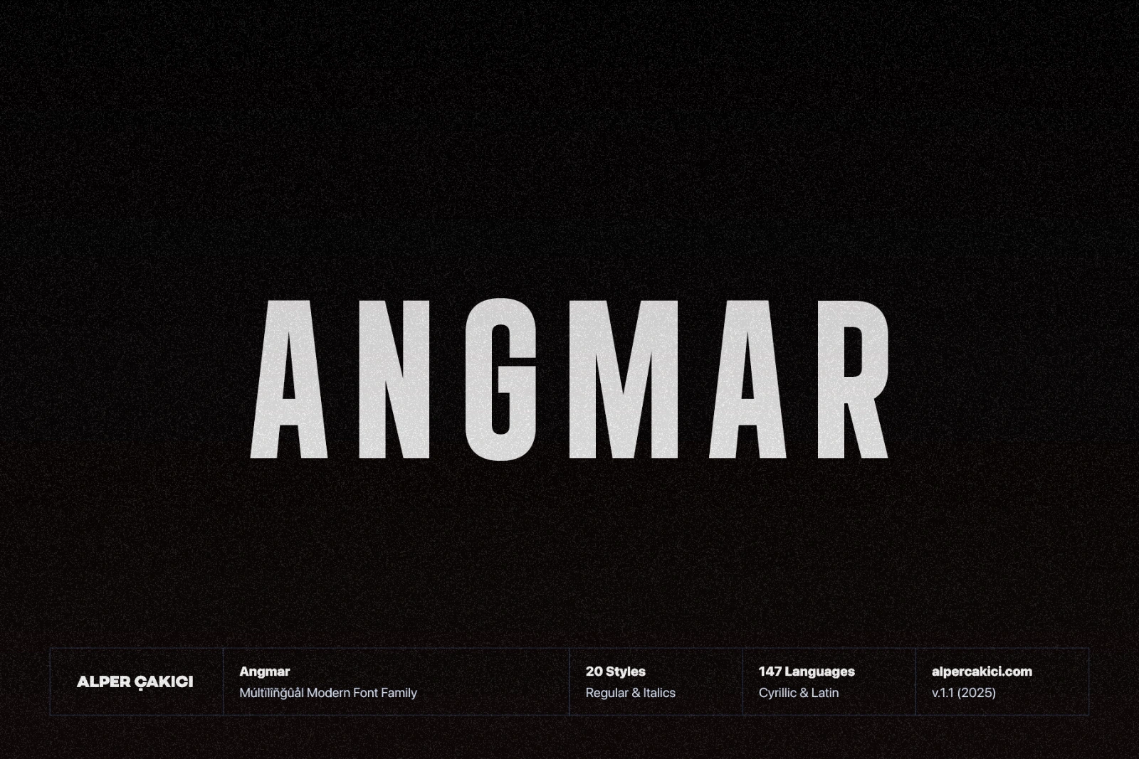 Angmar - Geometric Sans - 20 Fonts — image 1