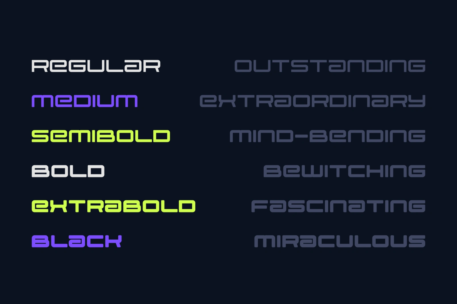 Aerios – A Futuristic Geometric Typeface — image 7