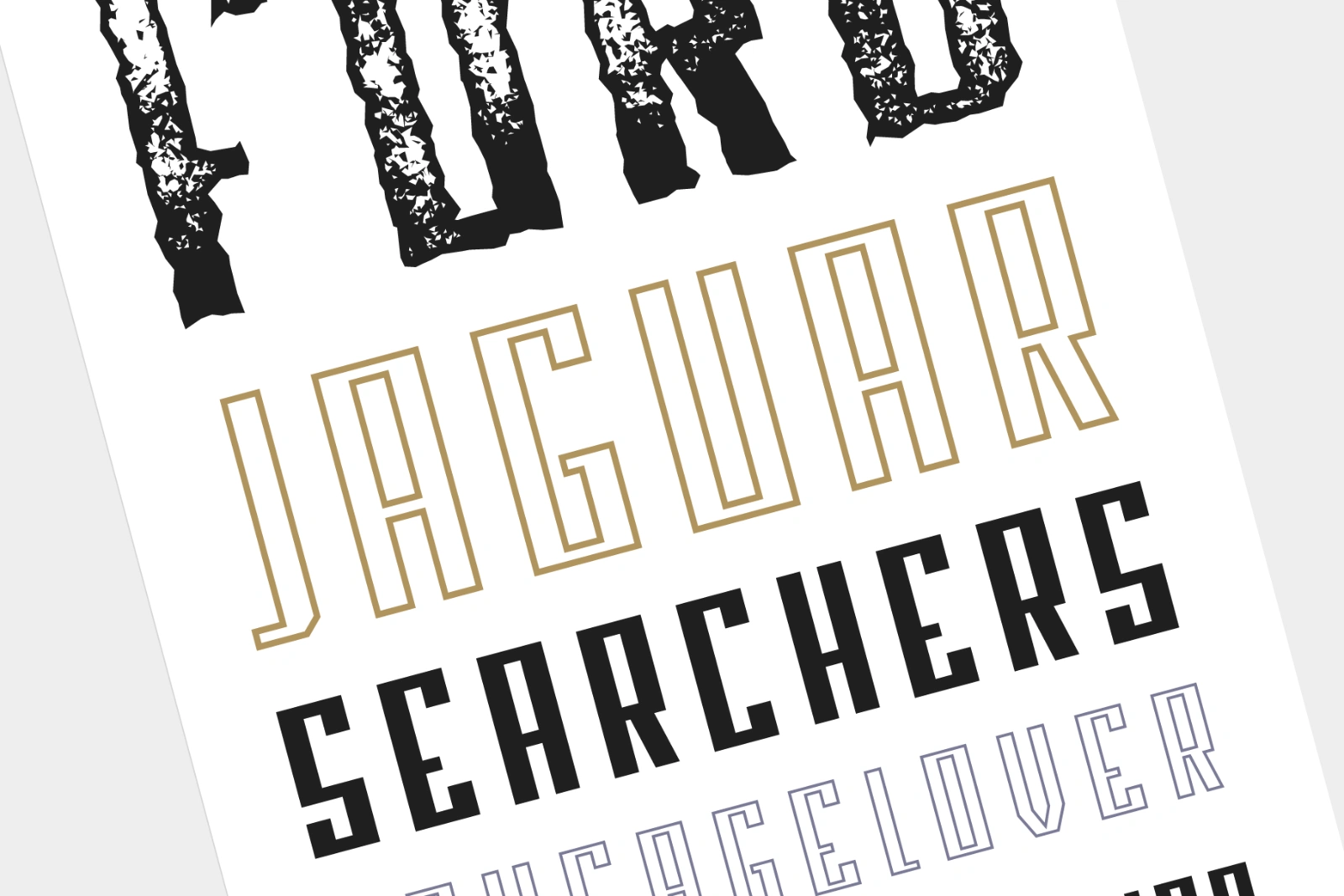 Blank - Modern Font Family - 36 Fonts — image 8