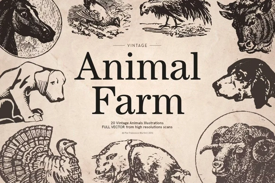Vintage Animal Farm