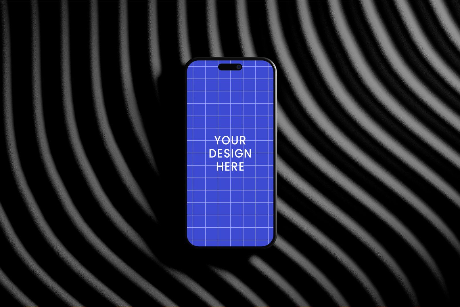 iPhone Mockup Dark Scene — image 2