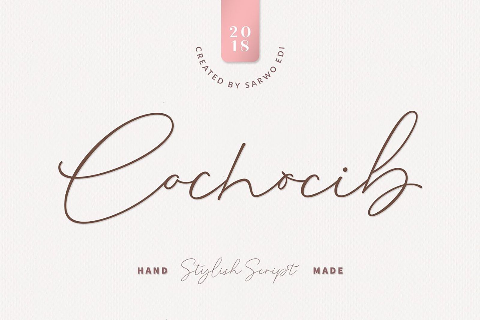 Commercial Font Bundle by Saffatin Co