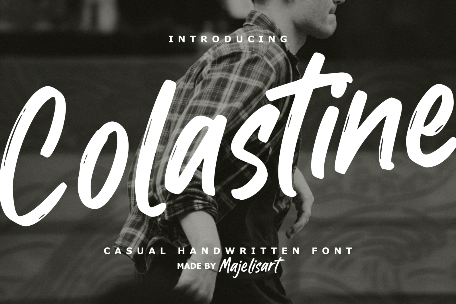 Colastine - Handwritten font — image 1