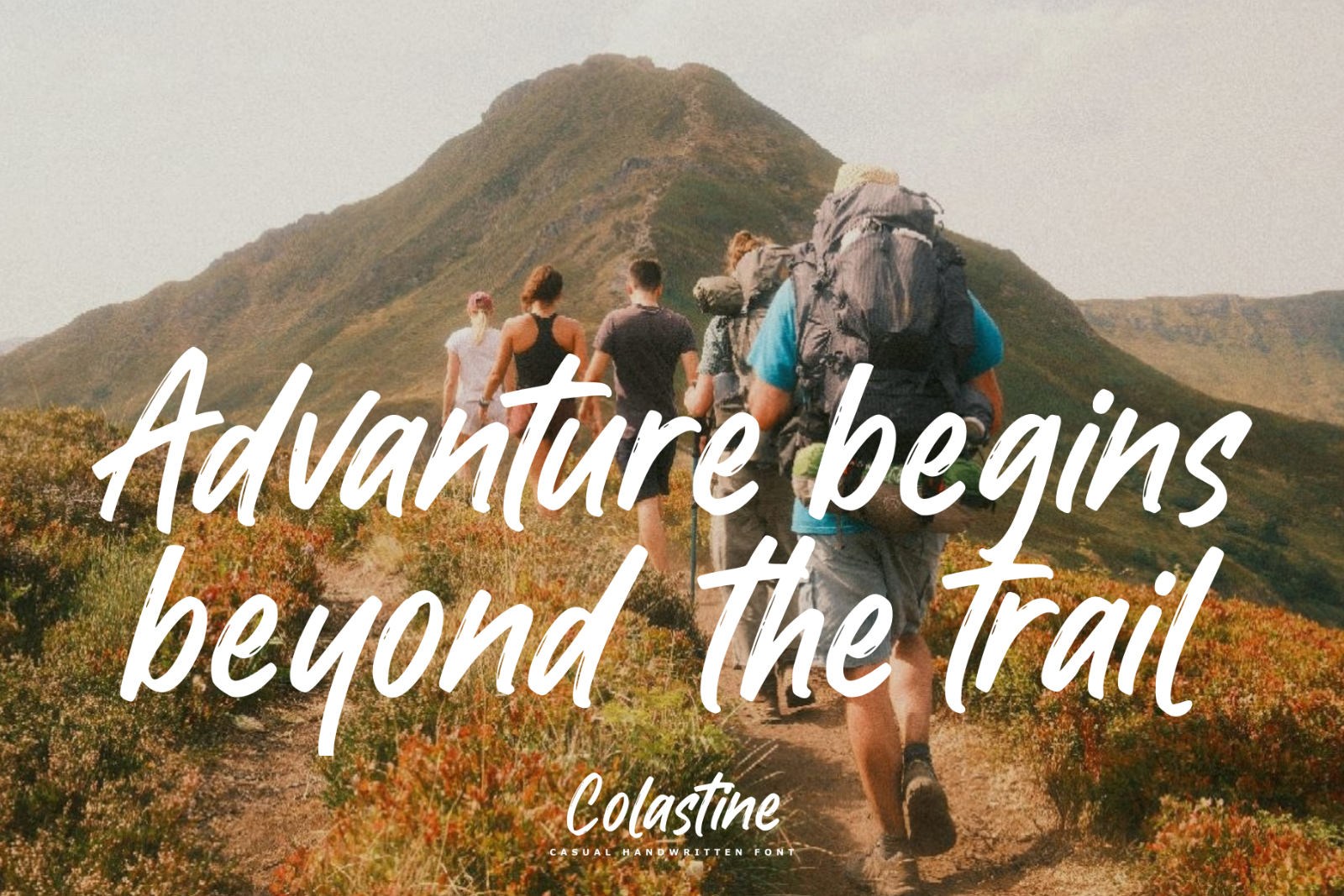 Colastine - Handwritten font — image 3
