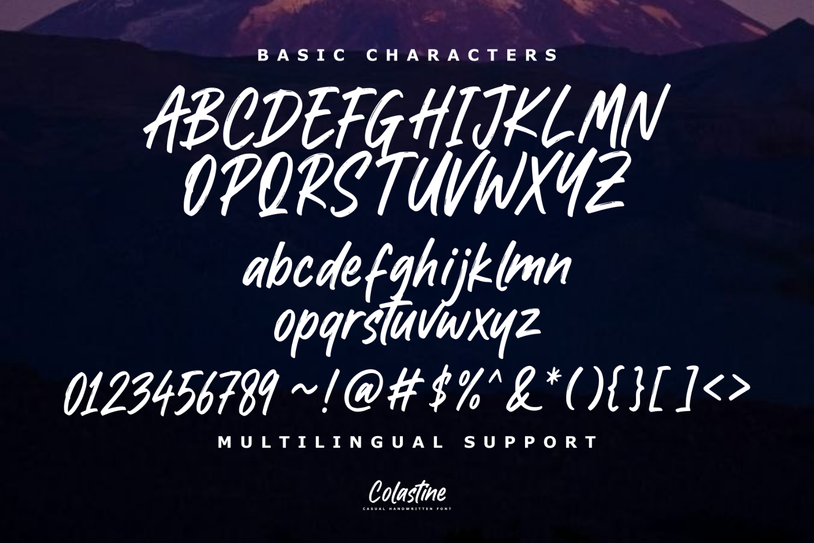 Colastine - Handwritten font — image 7