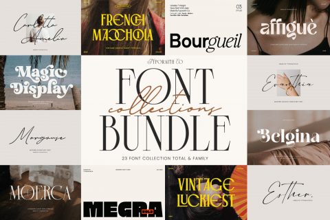 Font Bundle Collection