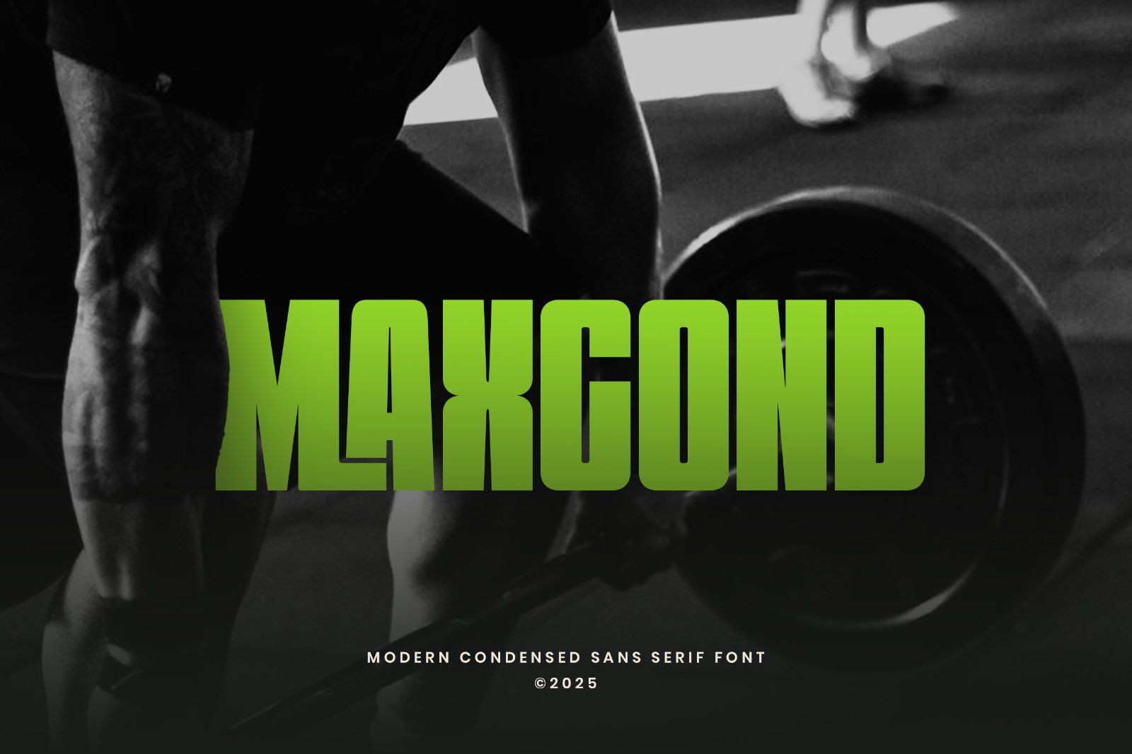 Maxcond - Condensed Sans Font — image 1