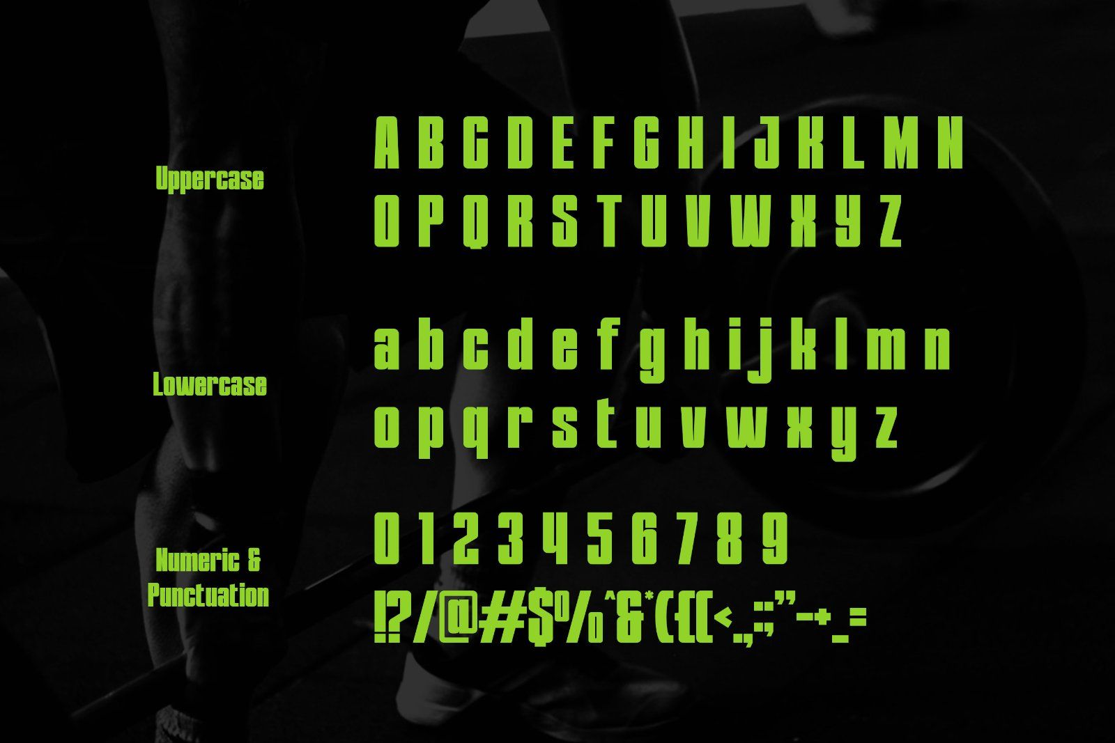 Maxcond - Condensed Sans Font — image 8