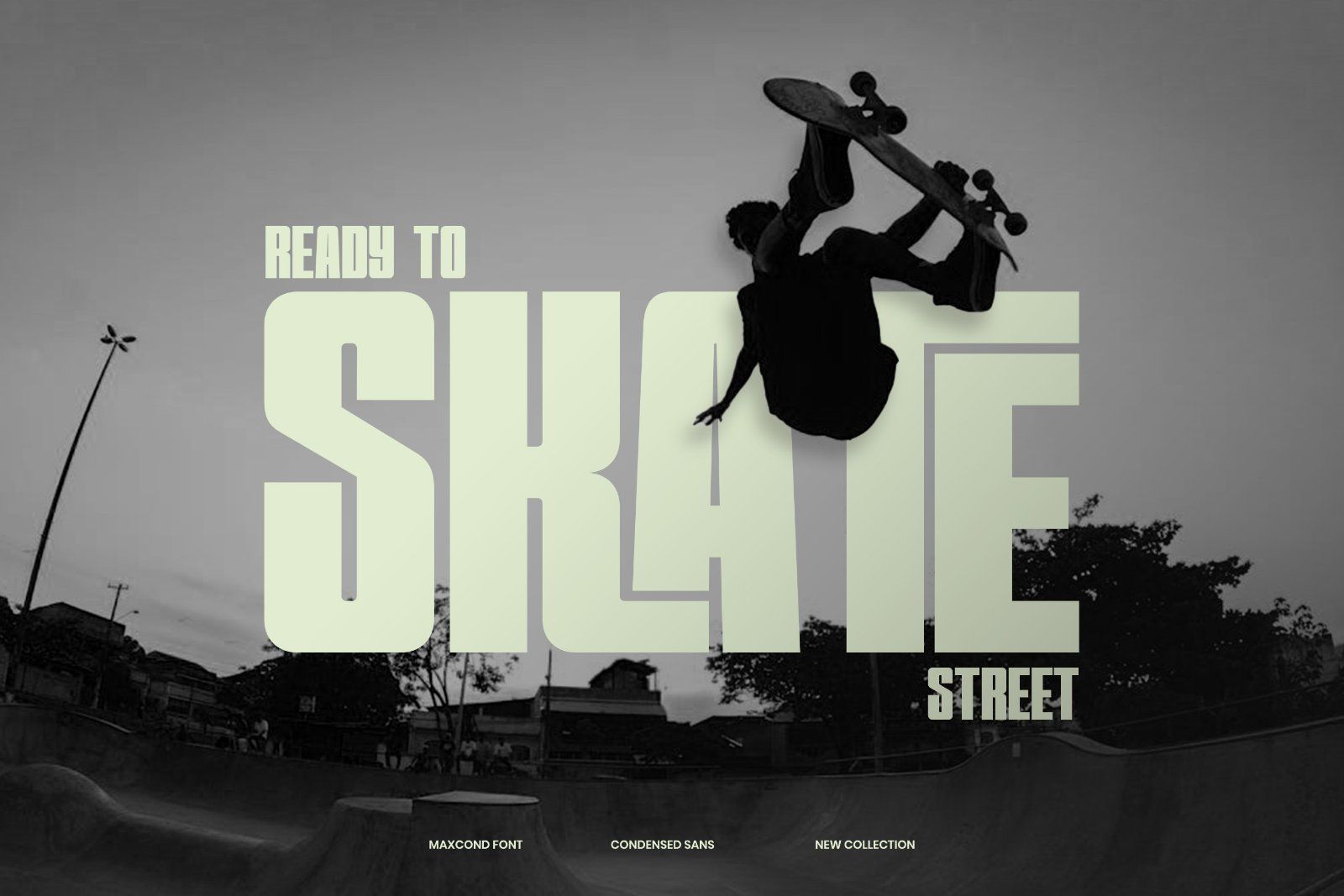 Maxcond - Condensed Sans Font — image 3