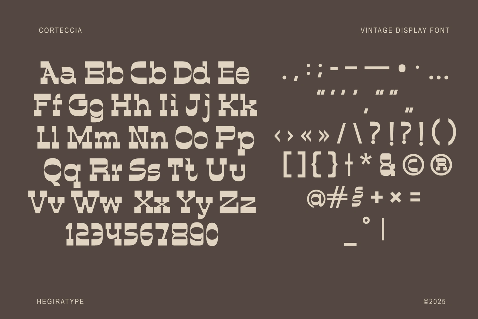 Corteccia: Vintage Display Font — image 8