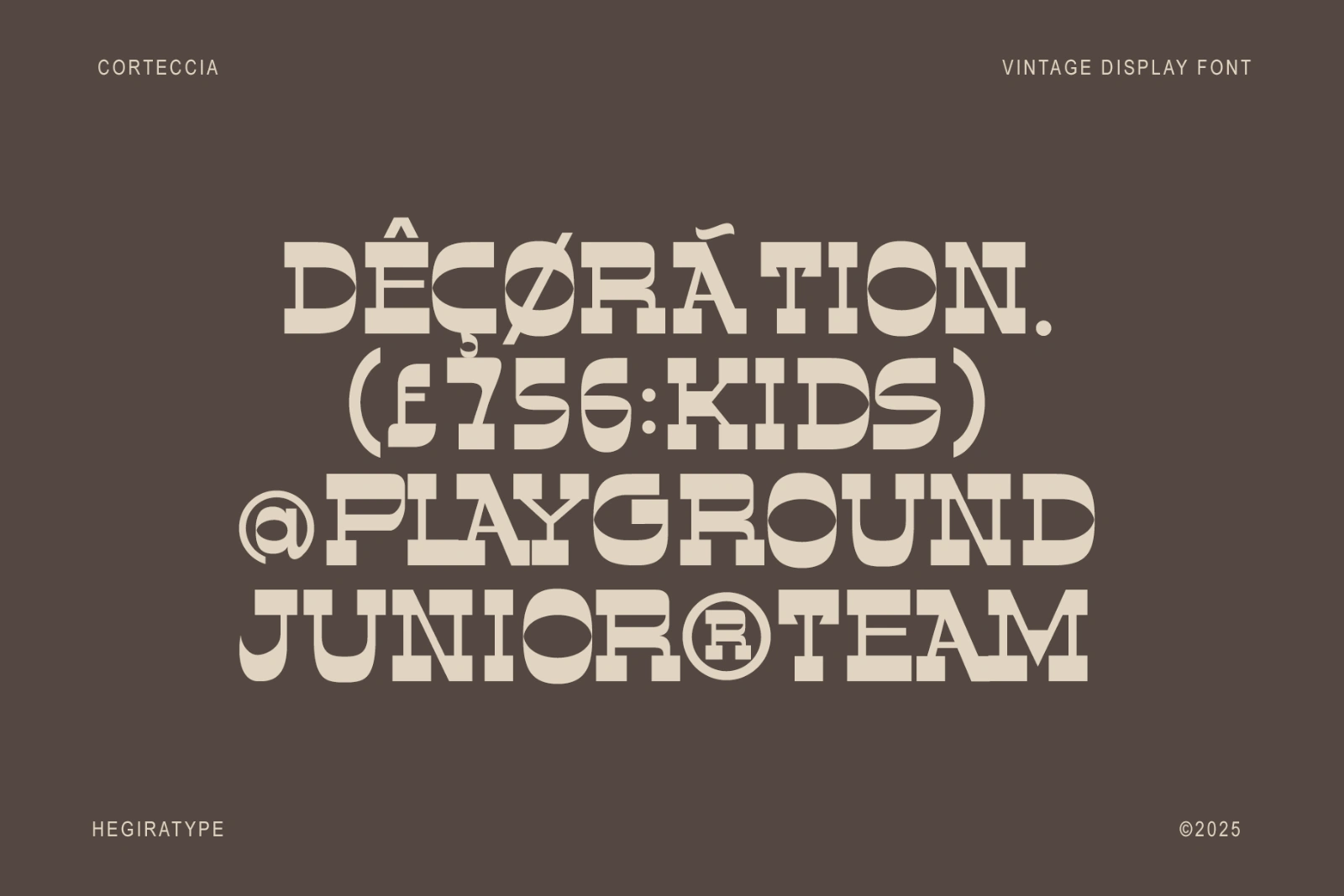 Corteccia: Vintage Display Font — image 9