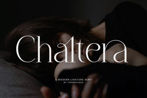 Chaltera | Modern Ligature Serif
