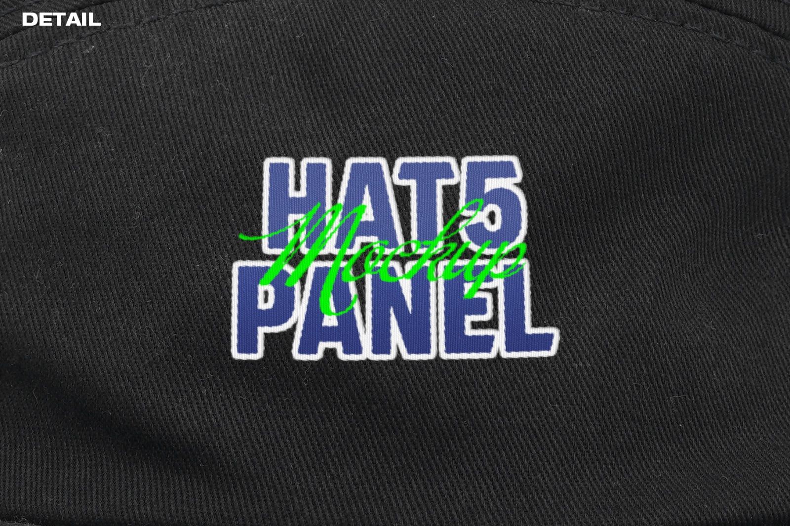 Hat 5 Panel - Mockup — image 15