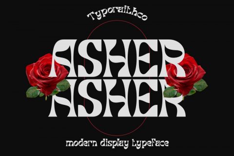 Asher | Modern Display Typeface