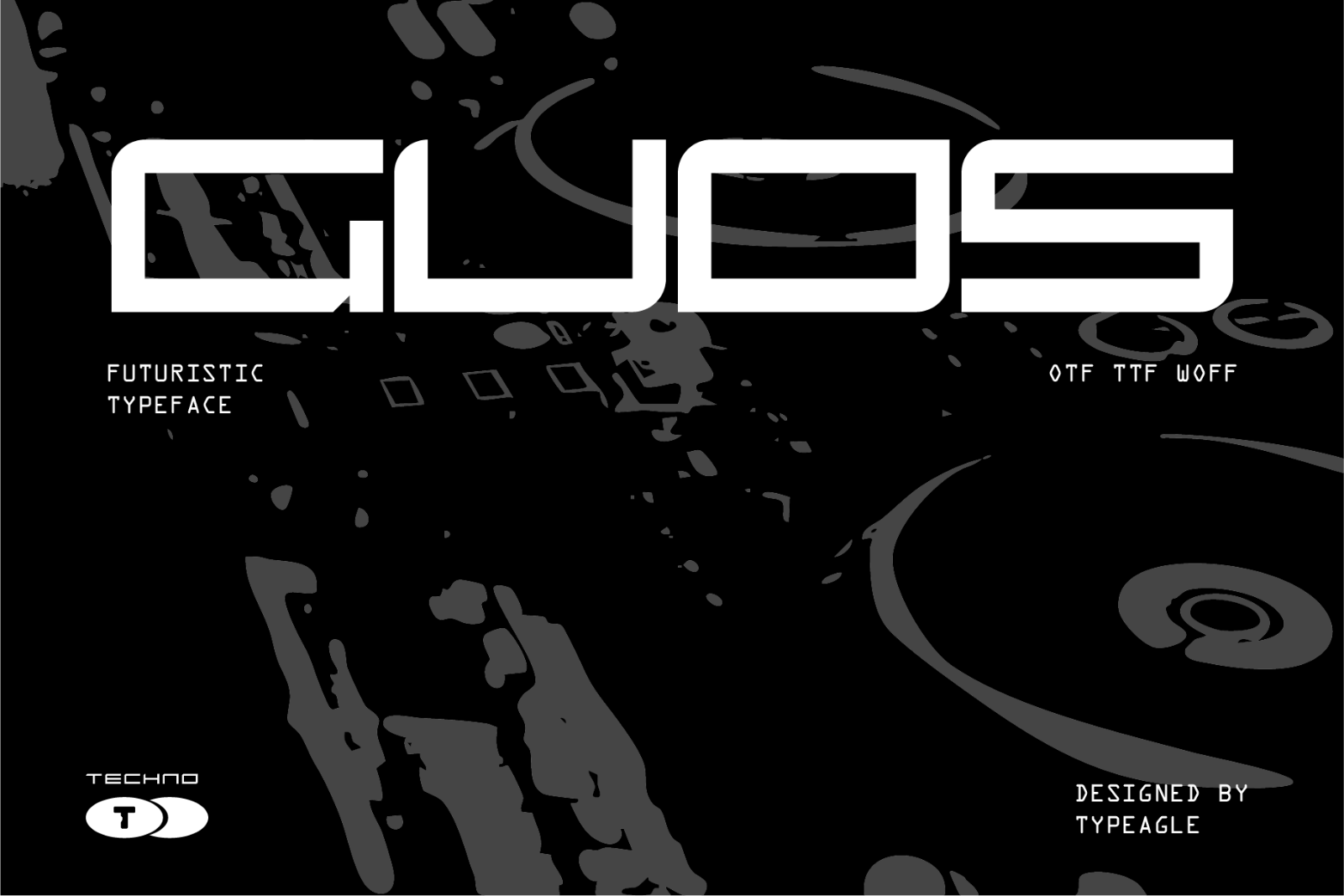 Guds - Futuristic Display Font — image 1