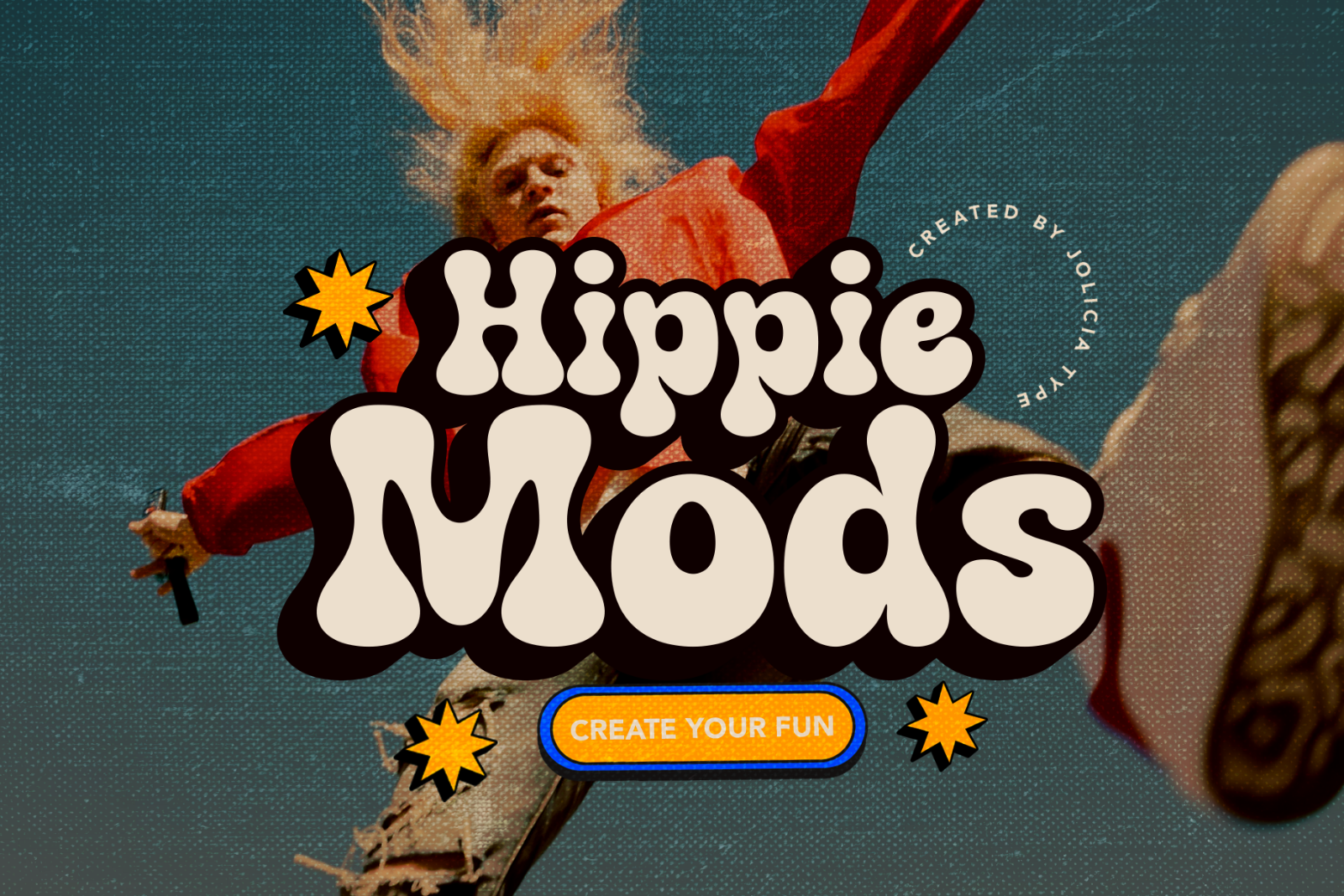 Hippie Mods | Groovy Font — image 1