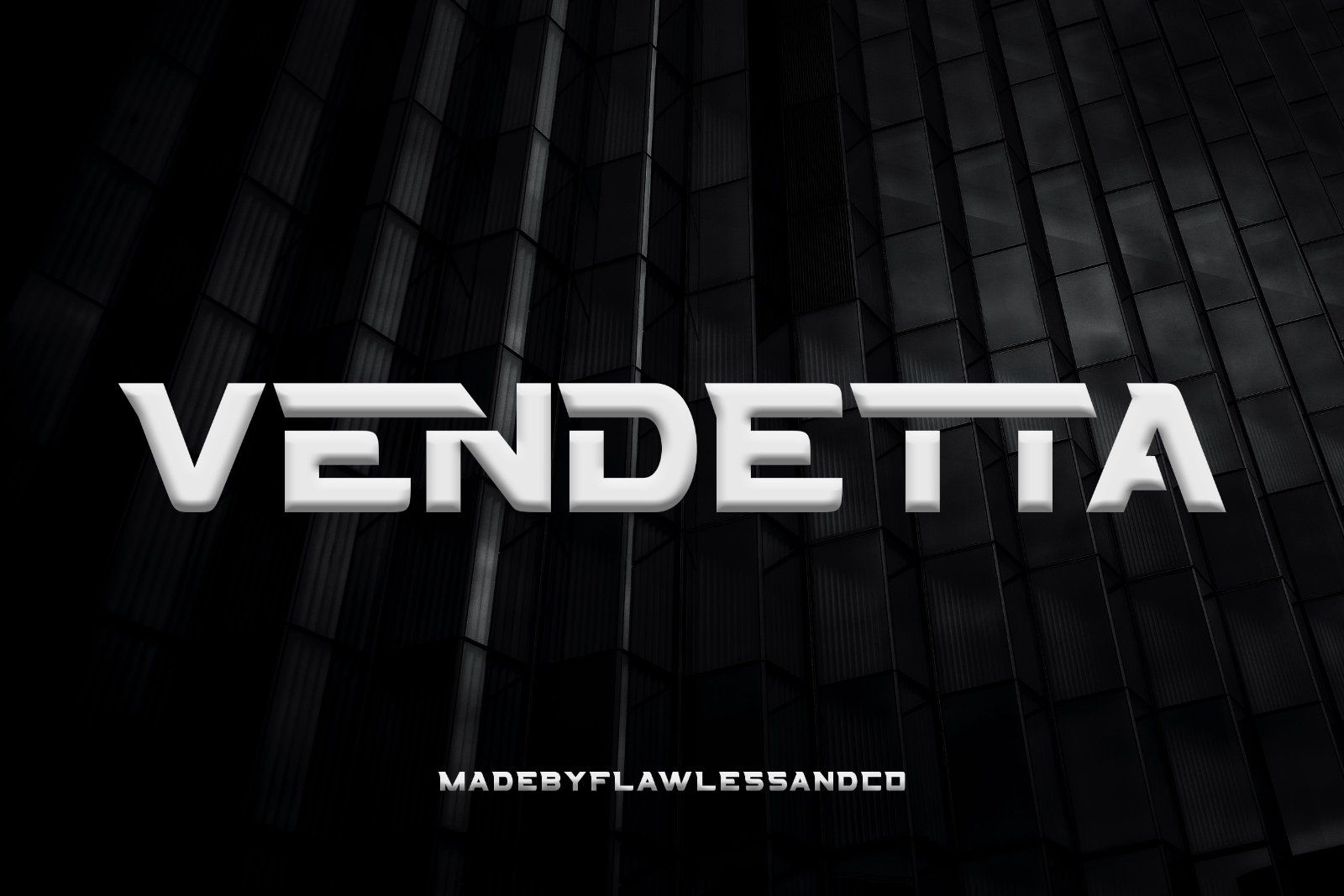 Vendetta - Sport Display Font — image 1