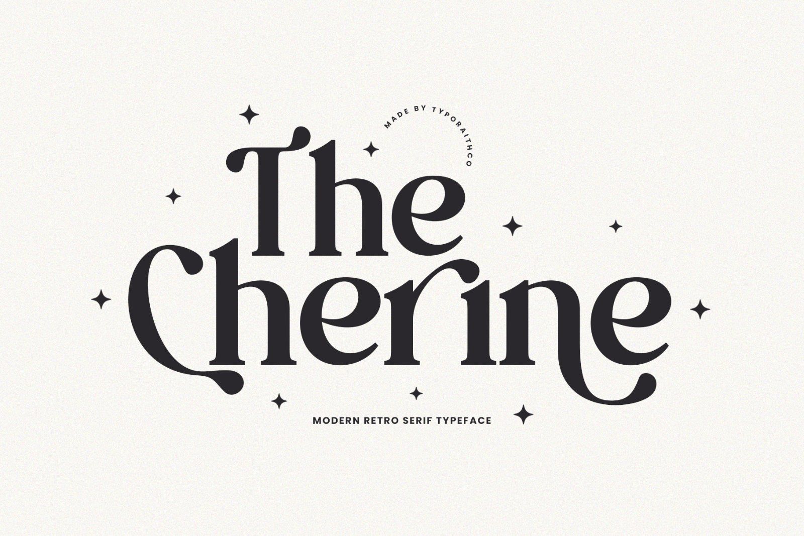 The Cherine | Modern Retro Serif