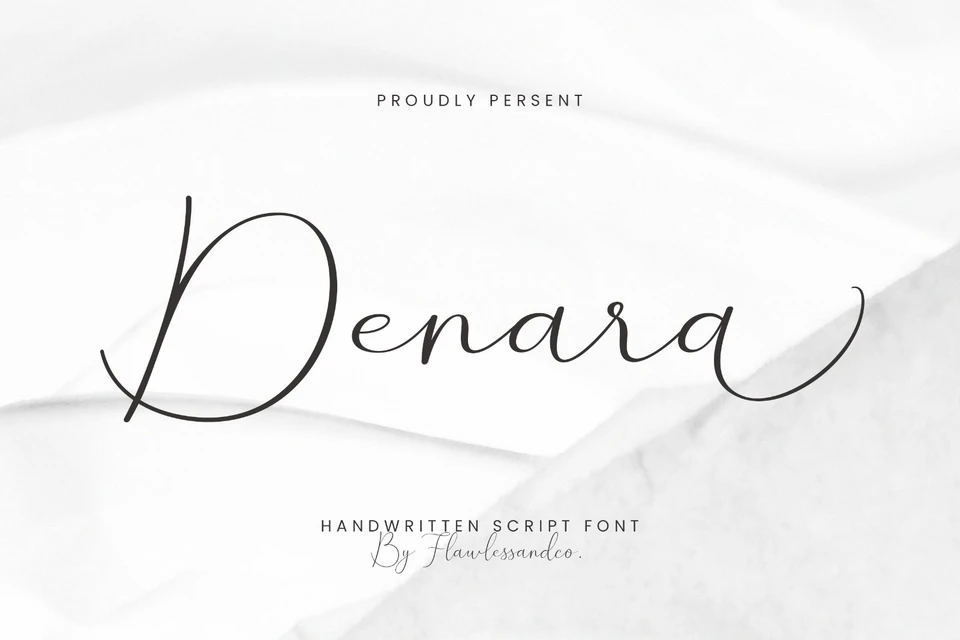 Denara - Elegant Handwriting Font