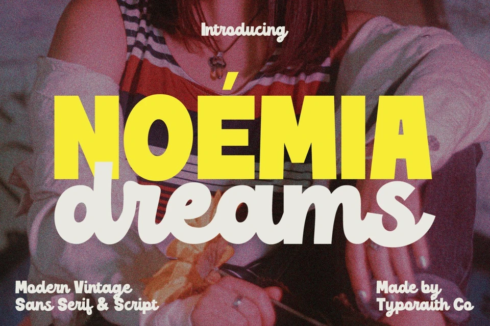 Noemia Dreams | Modern Vintage Font