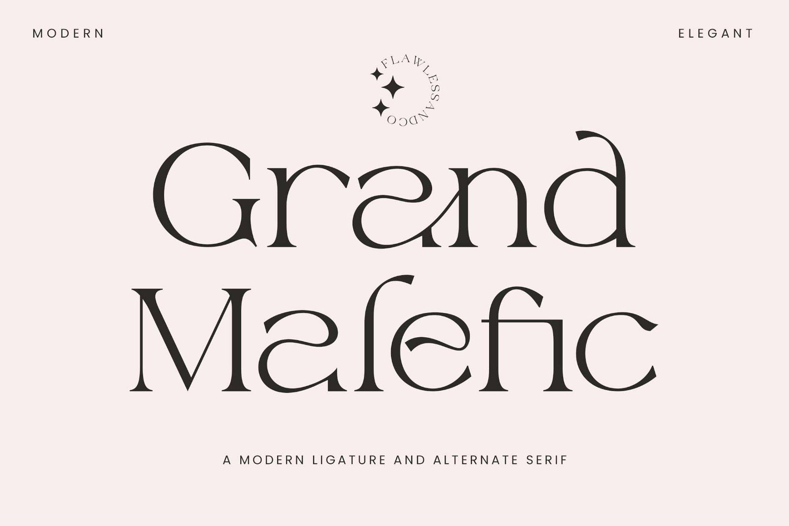 Grand Malefic - Elegant Serif Font — image 1