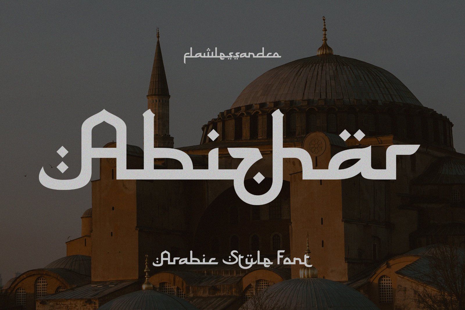 Abizhar - Arabic Display Font — image 1