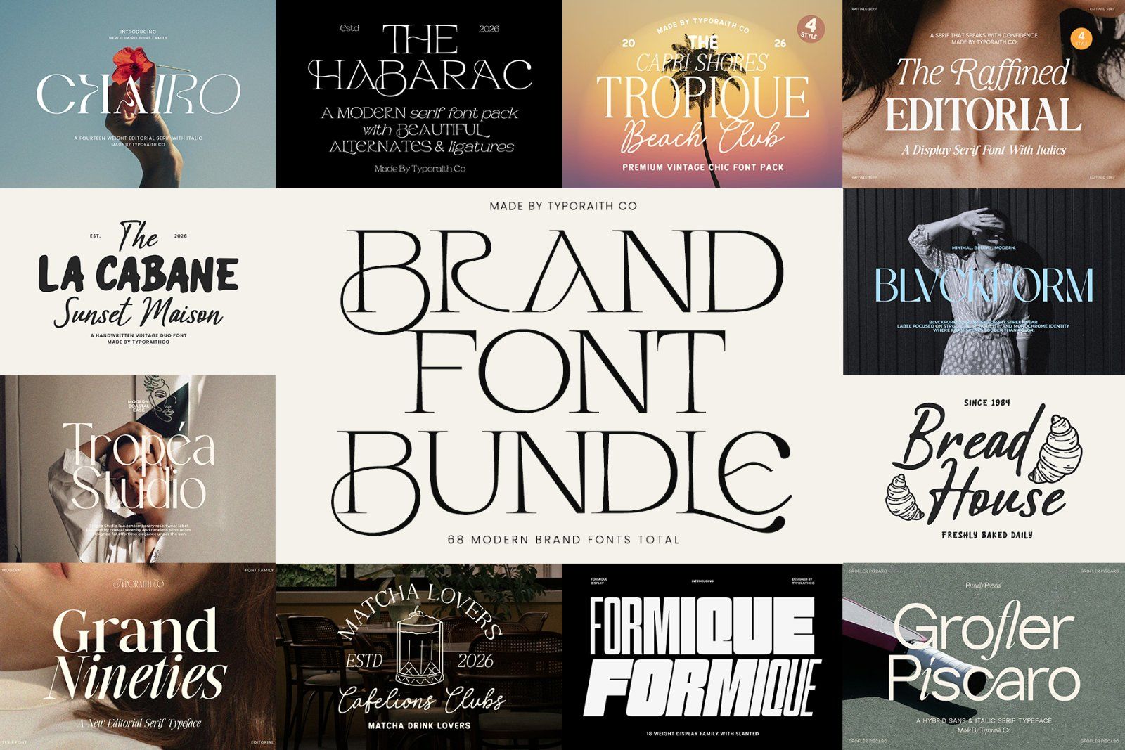 Brand Font Bundle
