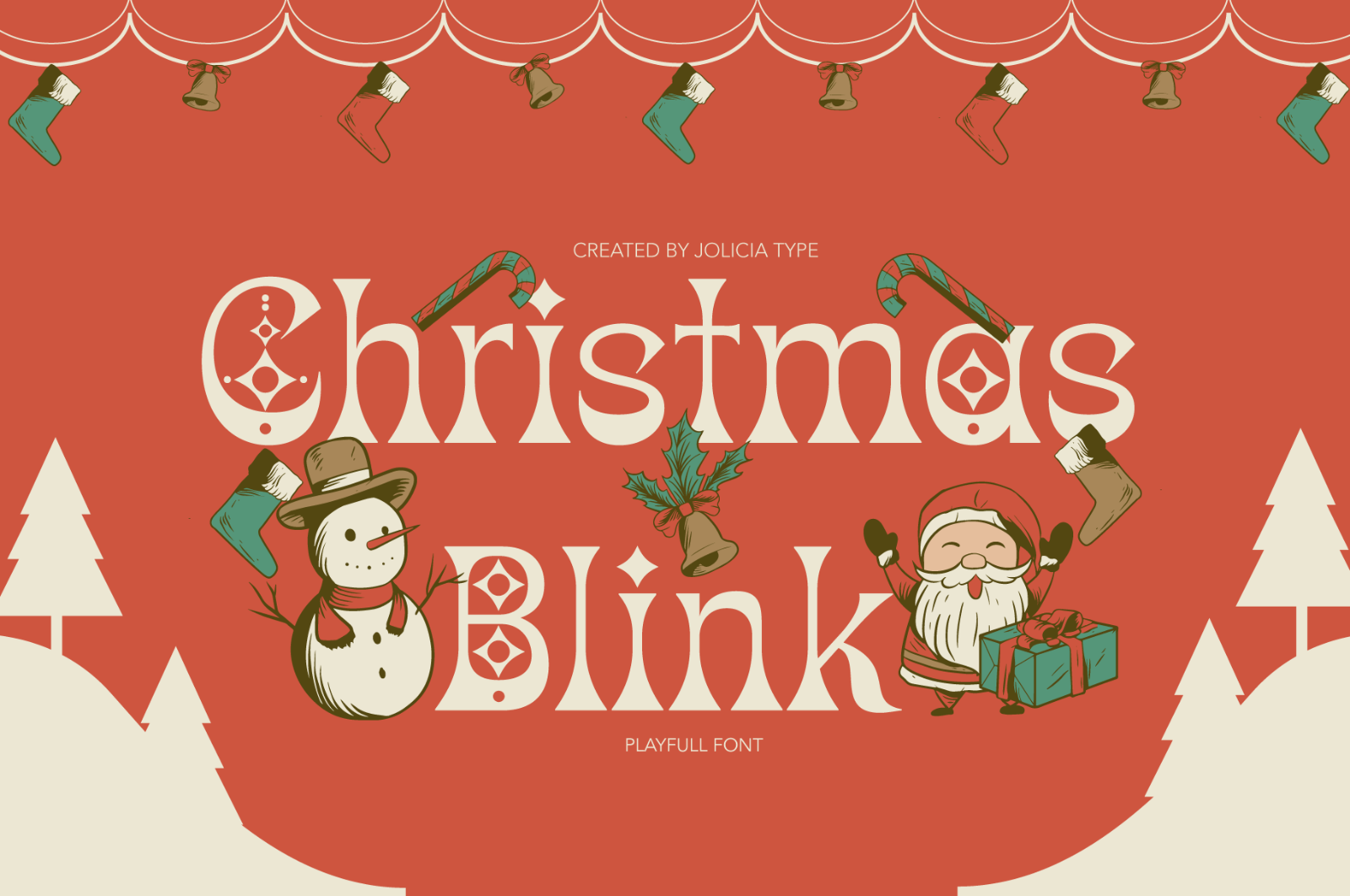 Christmas Blink | Playfull Font — image 1