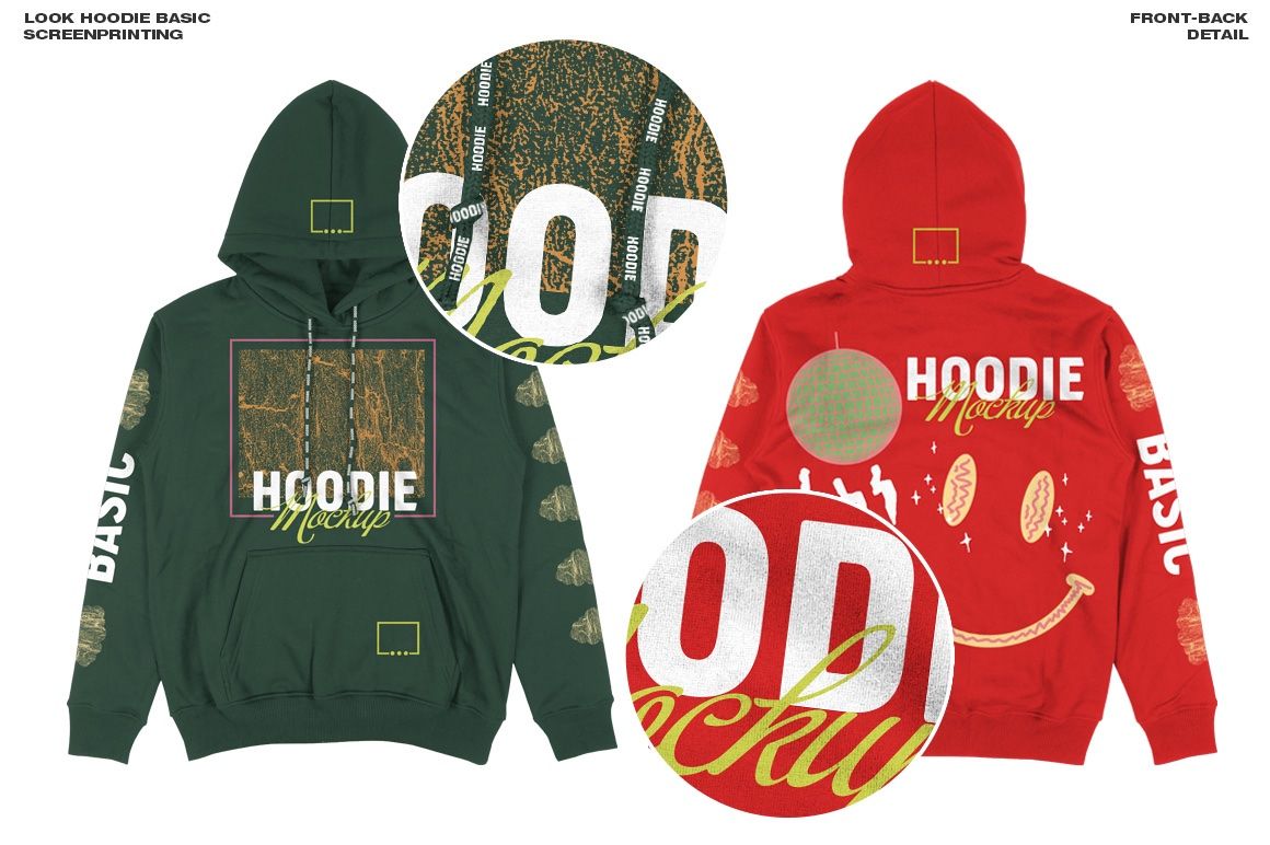 Hoodie Basic-Oversized Mockup — image 5