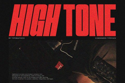 Hightone | Condensed Duo Font