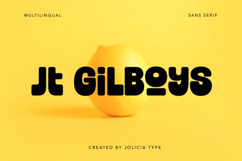 Jt Gilboys | Display Font