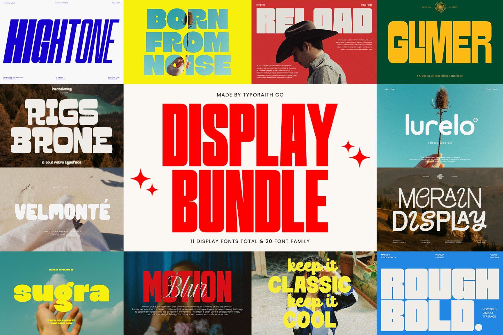 Display Font Bundle
