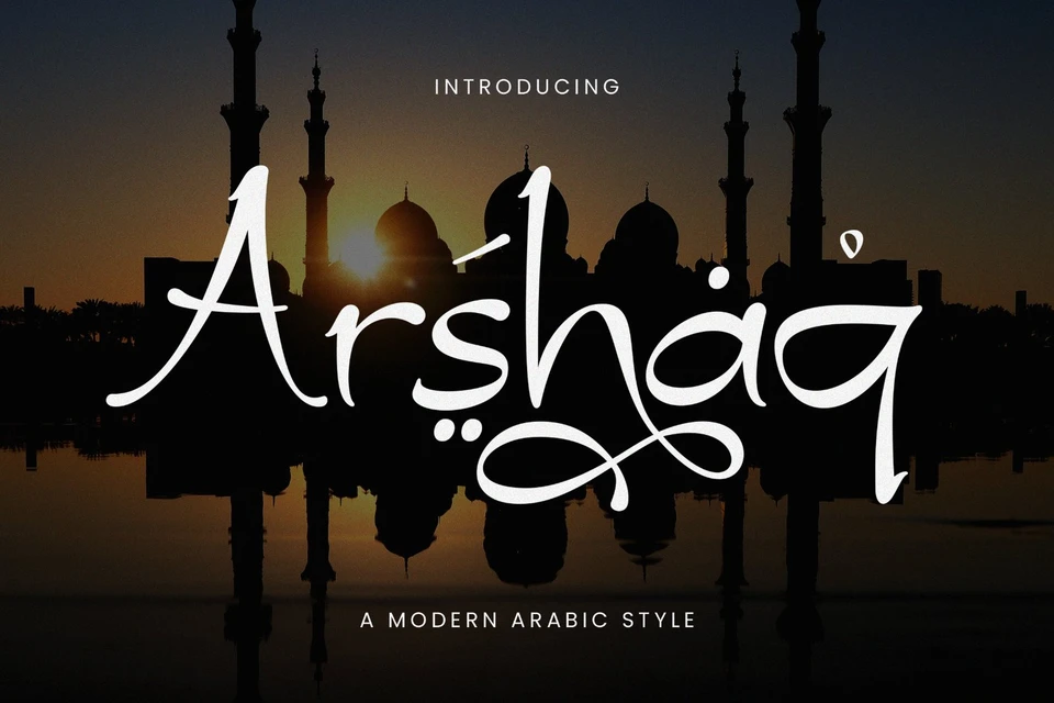 Arshaq - Modern Arabic Font