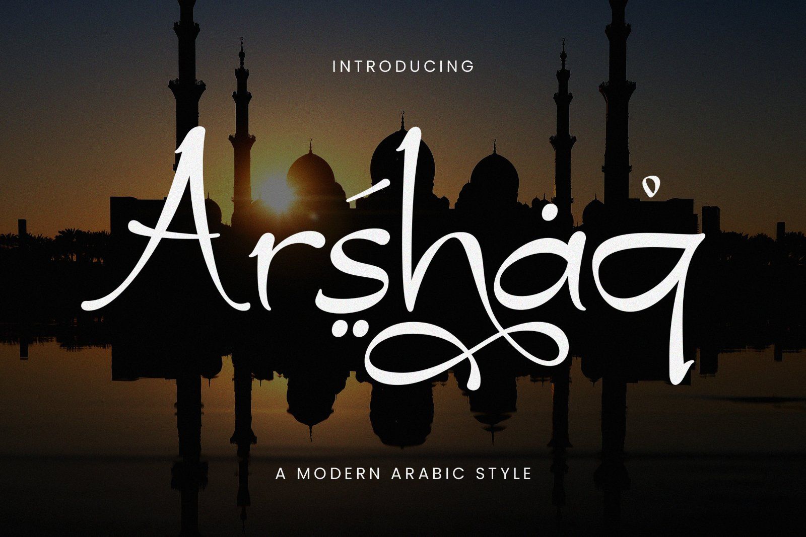 Arshaq - Modern Arabic Font — image 1