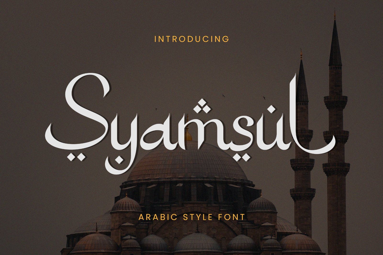 Syamsul - Arabic Display Font — image 1