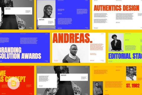 Andreas - Brand Portfolio Google Slides