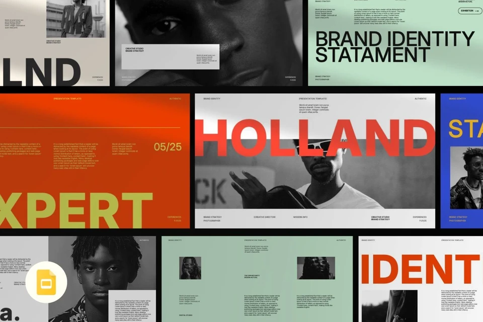 Holland - Brand Identity Google Slides