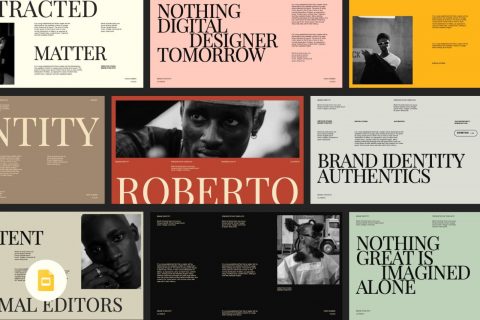 Roberto - Brand Identity Google Slides
