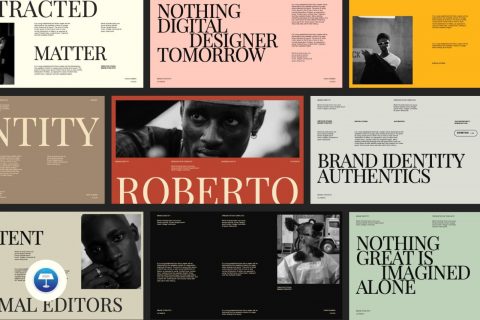 Roberto - Brand Identity Keynote Template