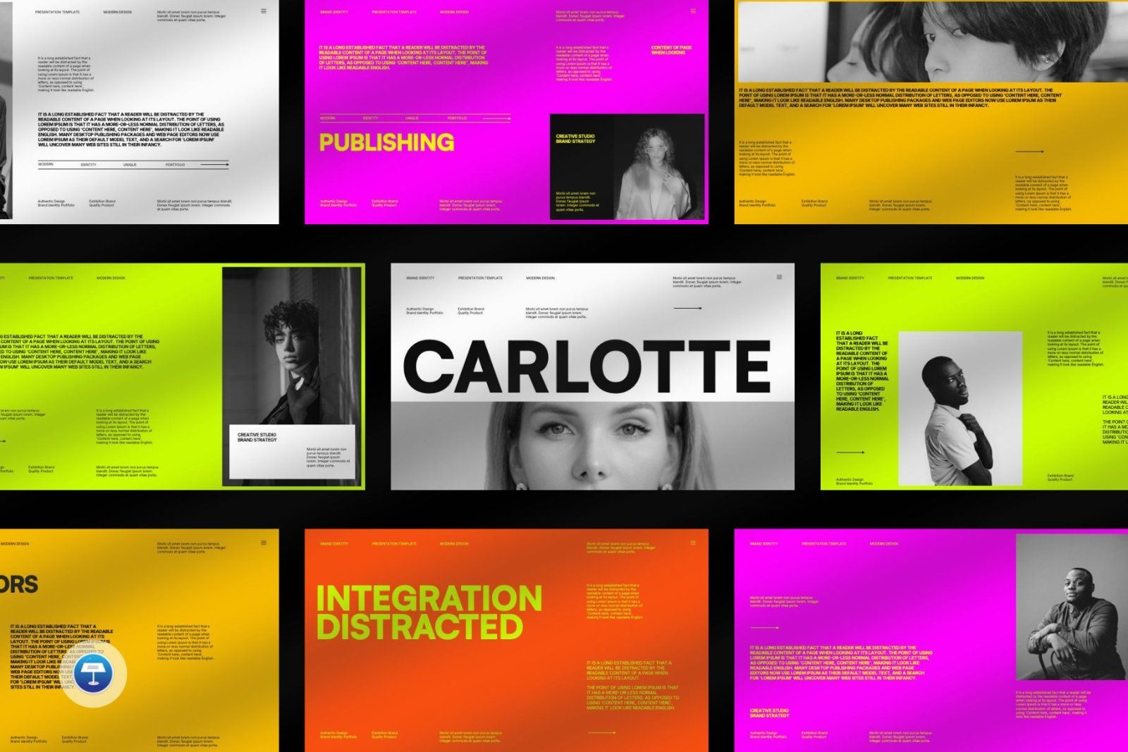 Carlotte - Brand Strategy Keynote Template
