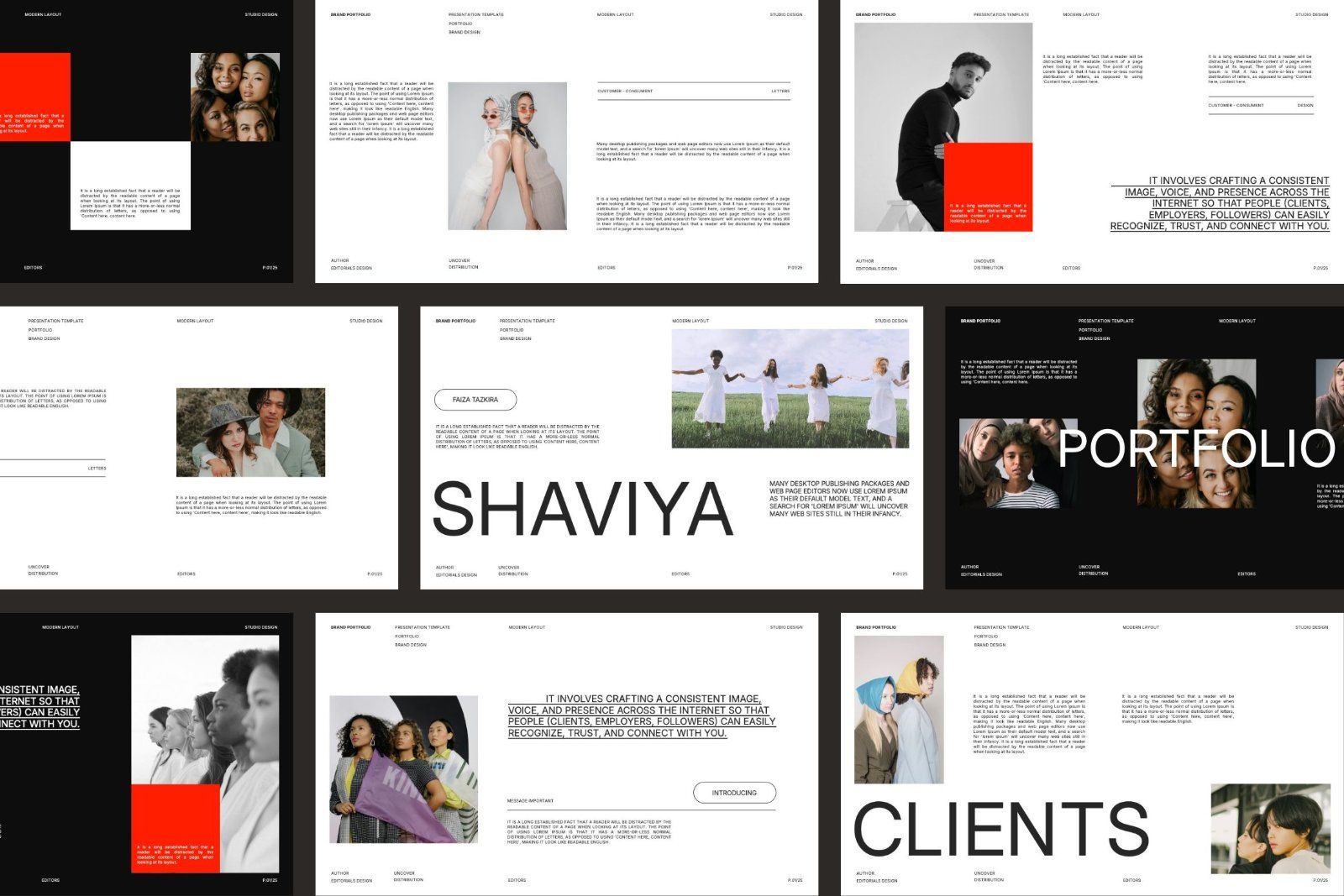 Shaviya - Brand Fashion PowerPoint — image 1