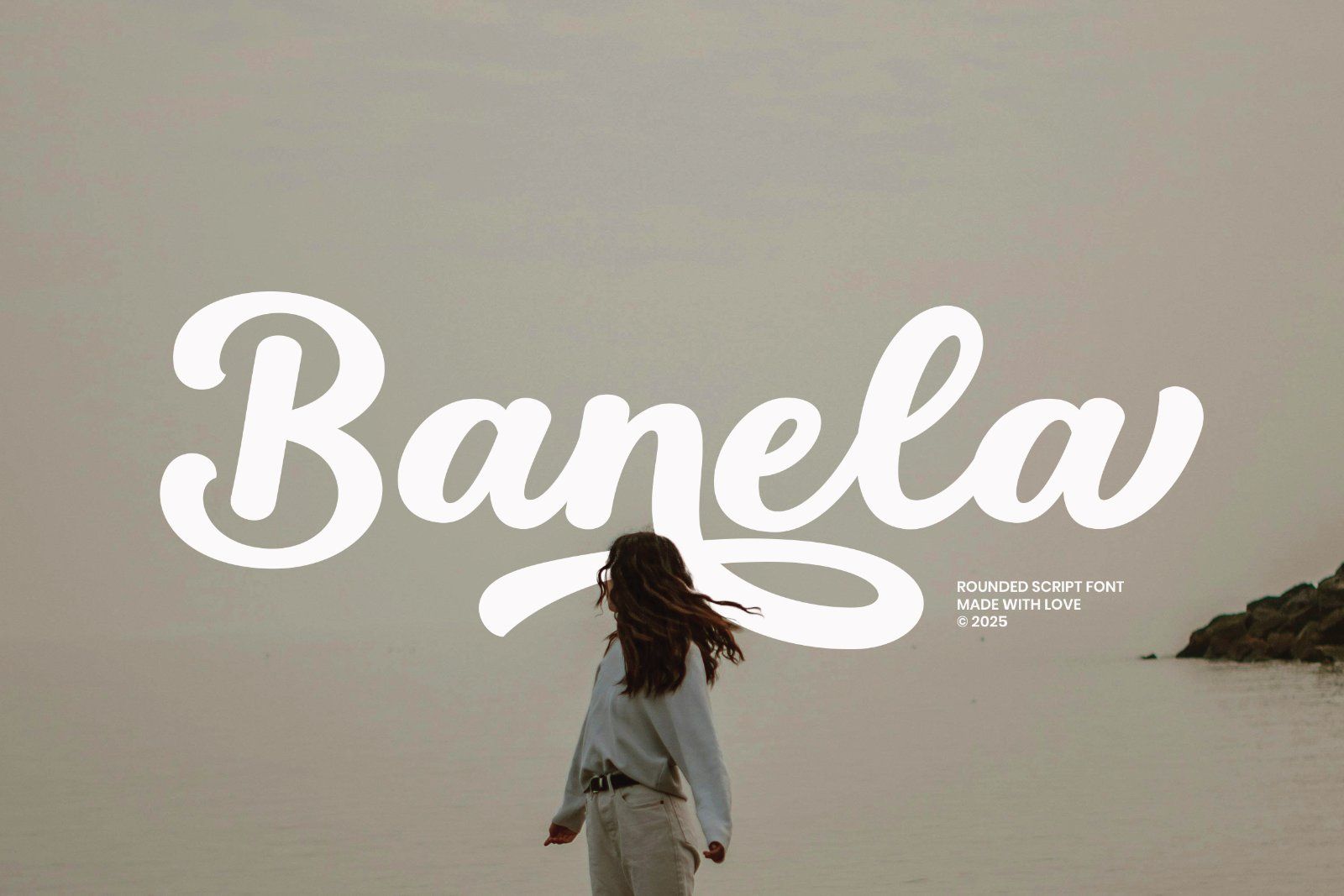 Banela - Rounded Script Font — image 1