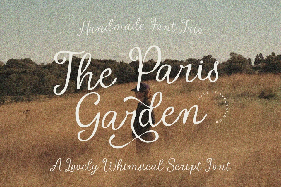 Whimsical Handwritten Font Trio