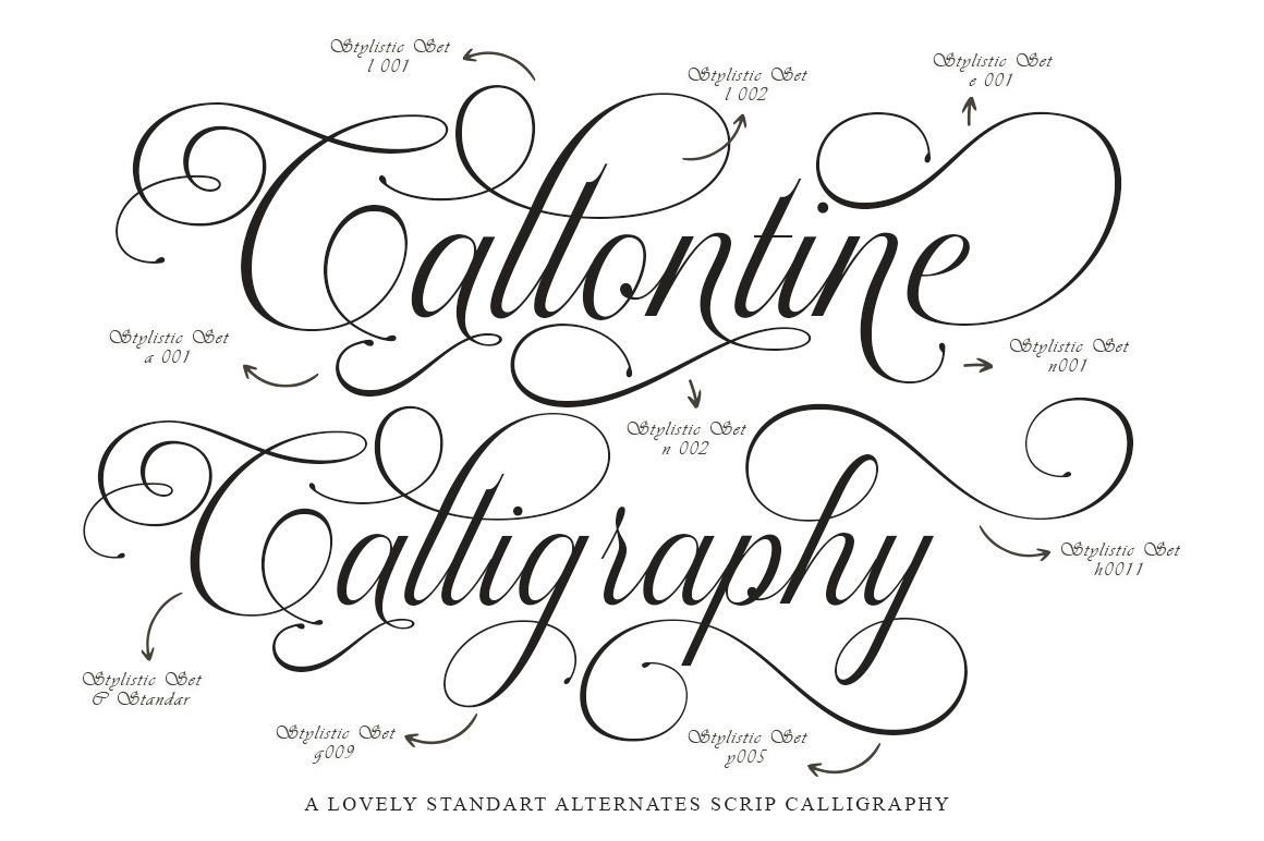 Callontine Script Pro — image 2