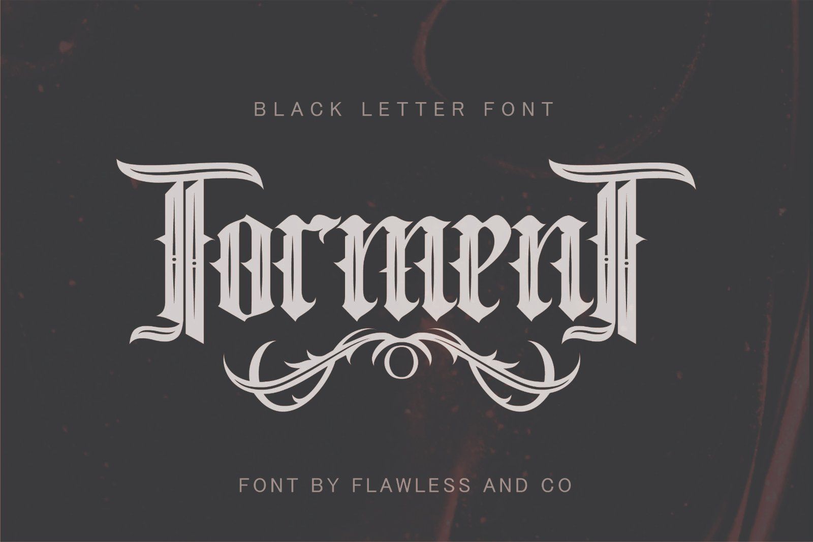 Delusoid - Blackletter Font — image 3