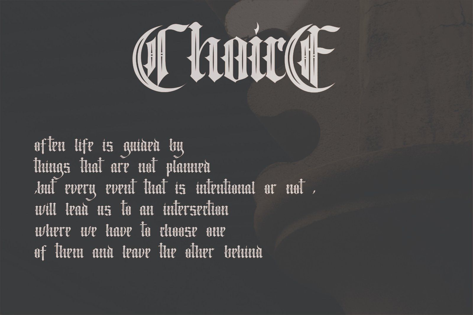Delusoid - Blackletter Font — image 4