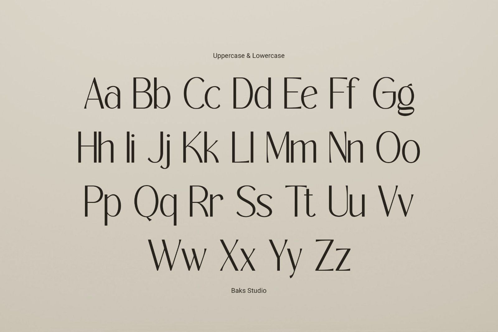 Vorue | Elegant & Classy Retro Sans