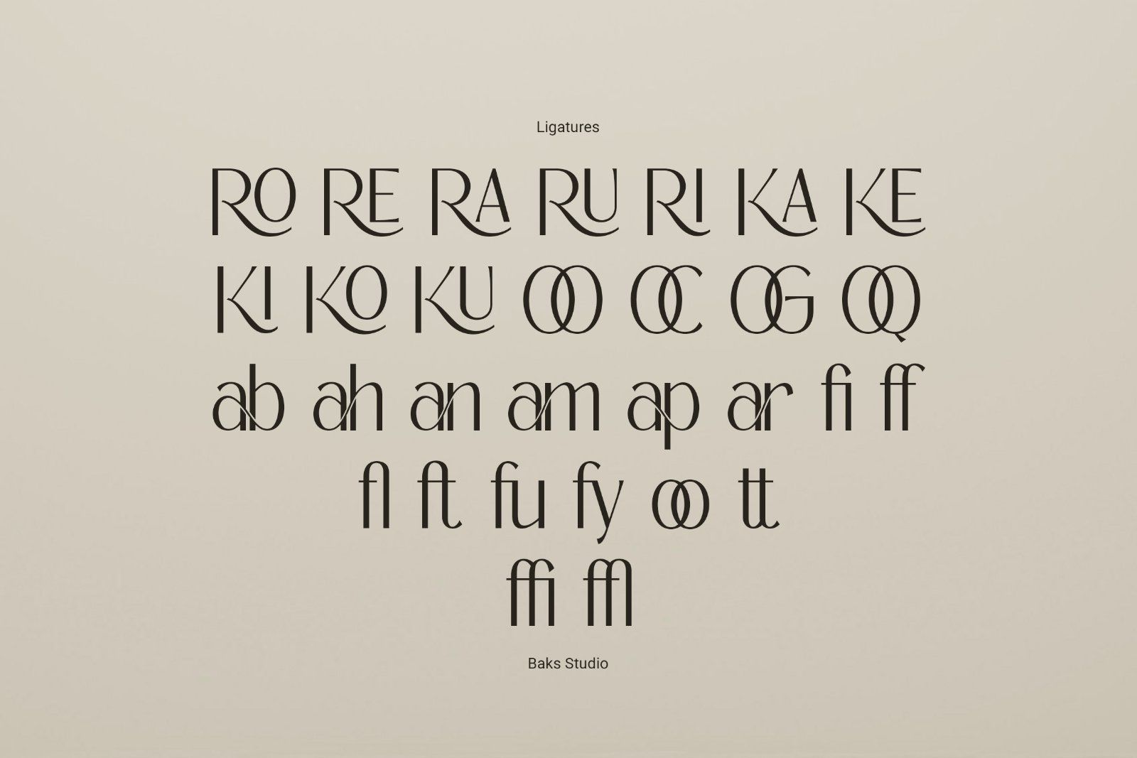 Vorue | Elegant & Classy Retro Sans