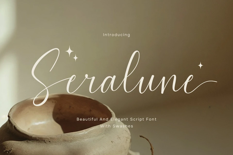 Seralune - Elegant Script Font
