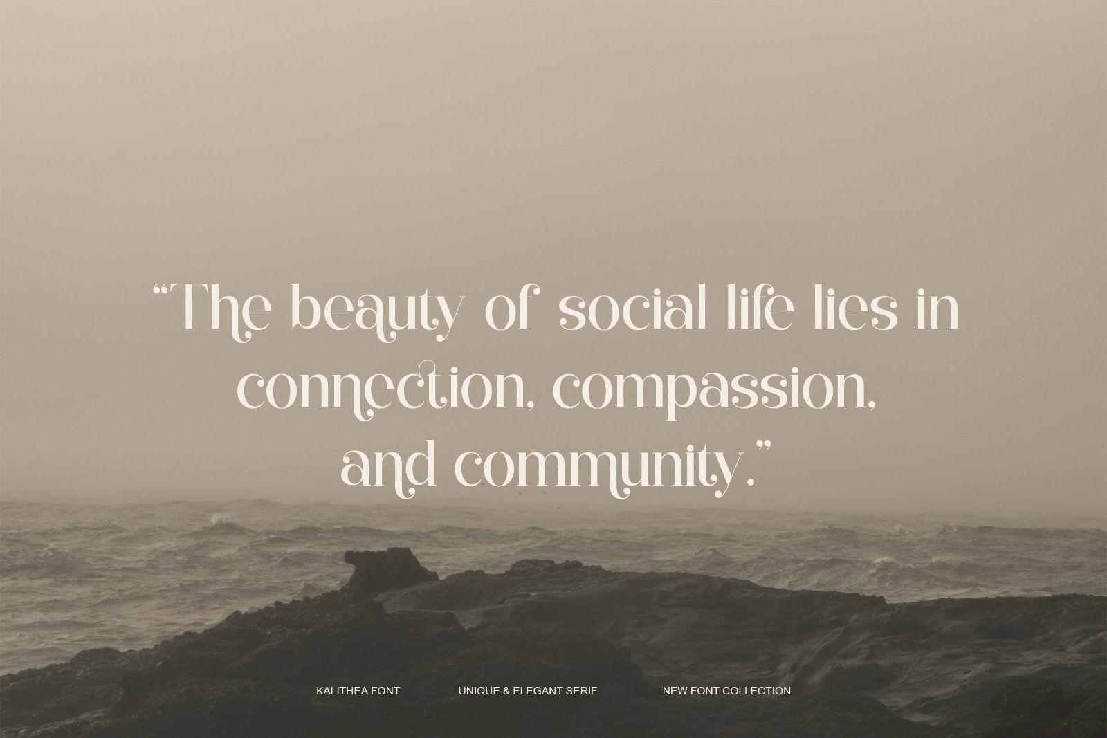 Kalithea - Elegant Serif Font — image 5
